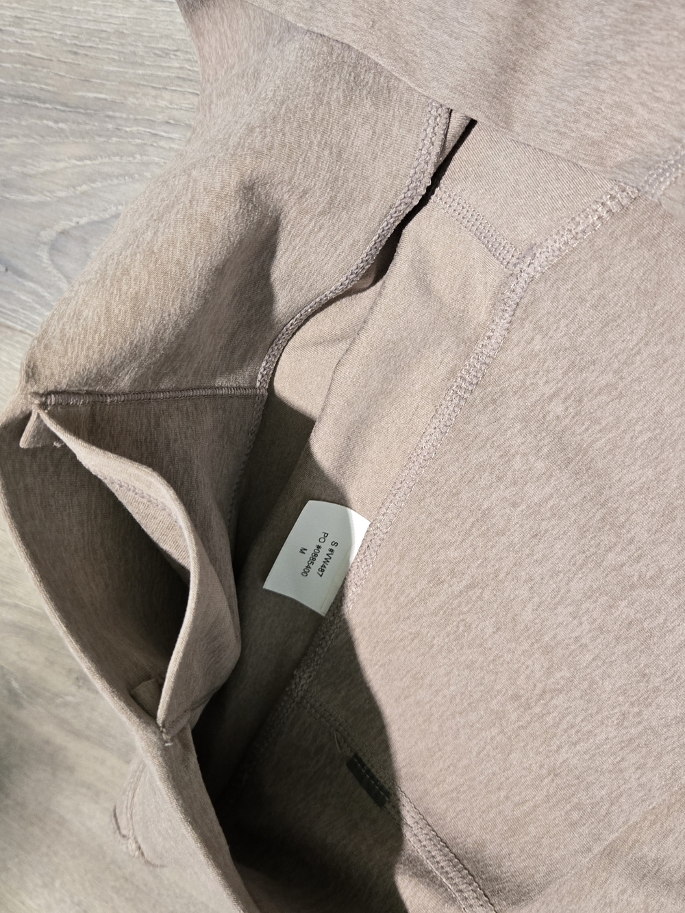 VUORI  Elevation Slim Bootcut Walnut Heather Leggings - Picture 5 of 9